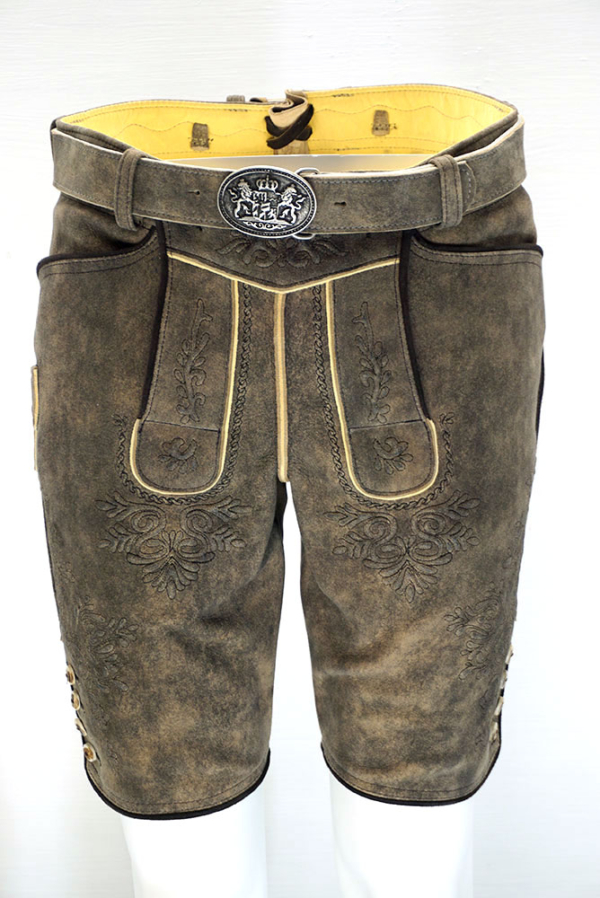 Lederhose-Haidel-mit-Koppelguertel-Sedlmeir-Made-in-Bavaria-(2)