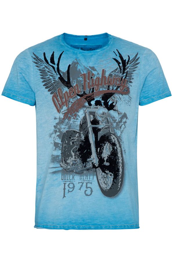 Hangowear T-Shirt Elvis, blau