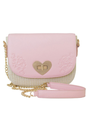 Damen-Handtasche rosa, Lady Edelweiß