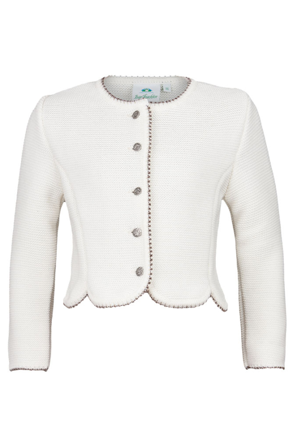 Mädchen-Stickjacke Isartrachten
