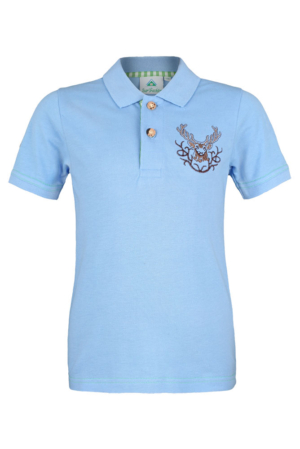 Poloshirt_52990 isartracht blau