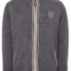 Kinderstrickjacke Kuckkuck Spieth und Wensky, grau_natur_front