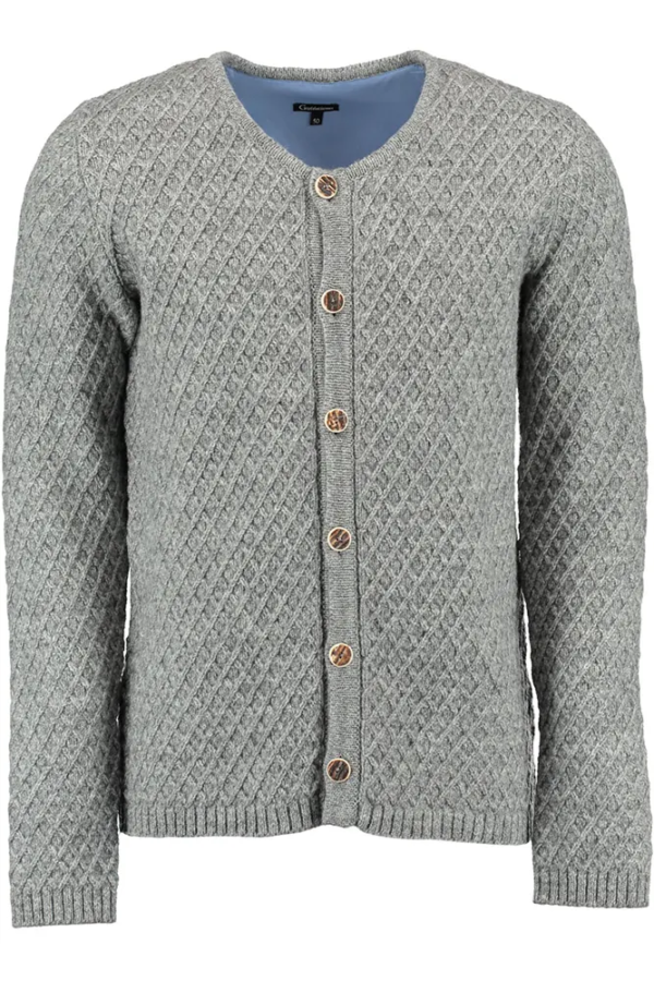 Herren Strickjacke Orbis, GrauO