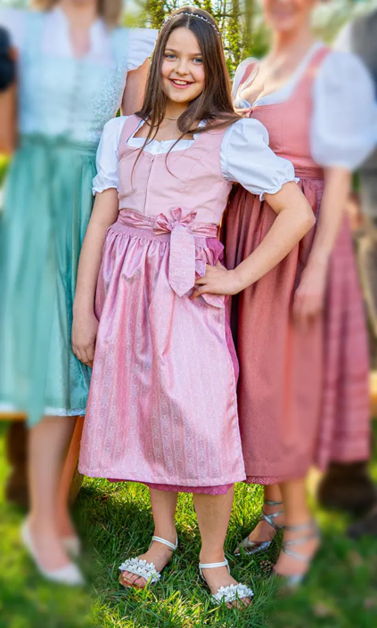 Kinderdirndl Rosa