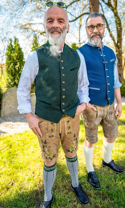 Trachtenweste grün Lederhose Exklusiv Sedlmeir
