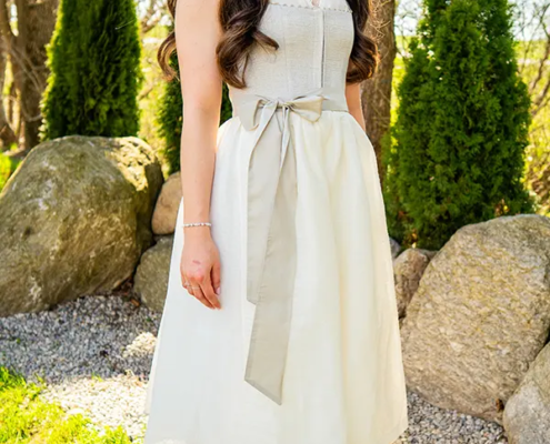 Brautkleid offwhite