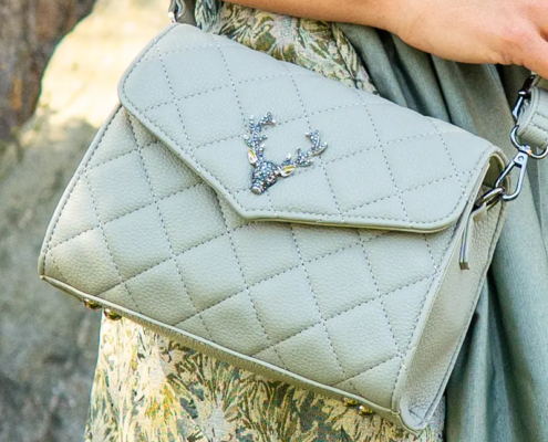 Trachtenhandtasche grün