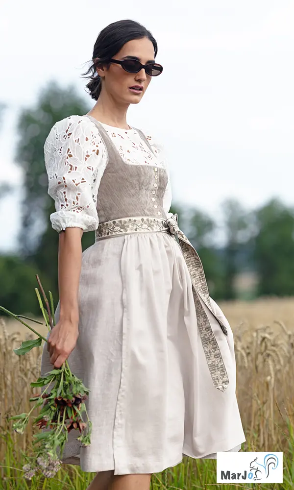 Marjo Dirndl Leopoldsdorf, Taupe Marjo Dirndl Leopoldsdorf, Taupe