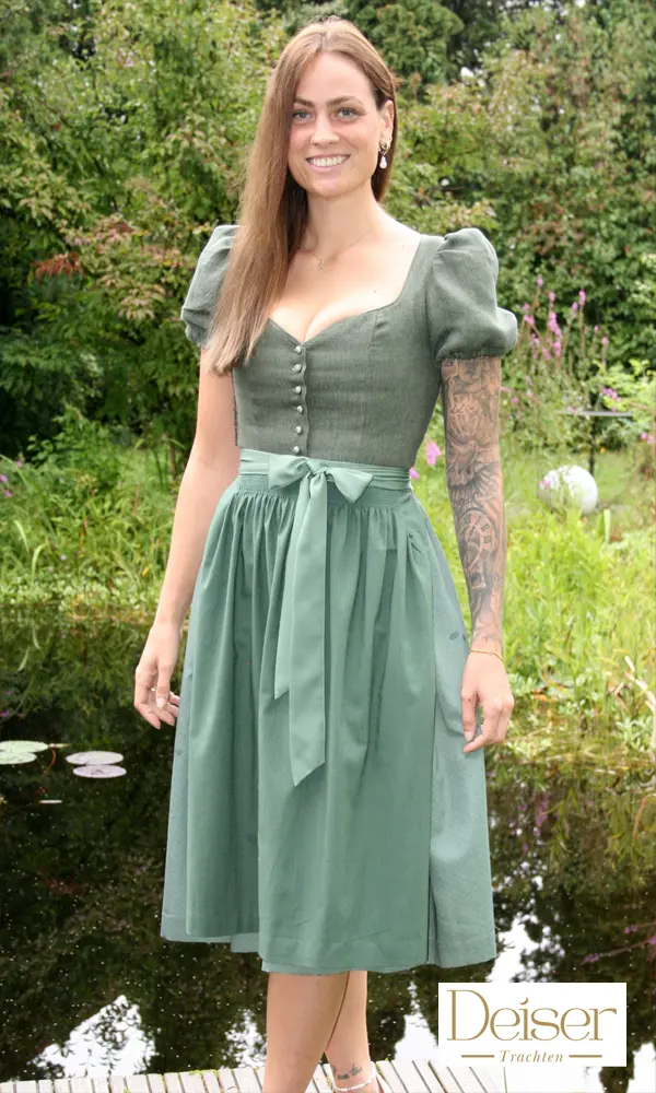 Deiser Tracht, Dirndl grün Deiser Tracht, Dirndl grün
