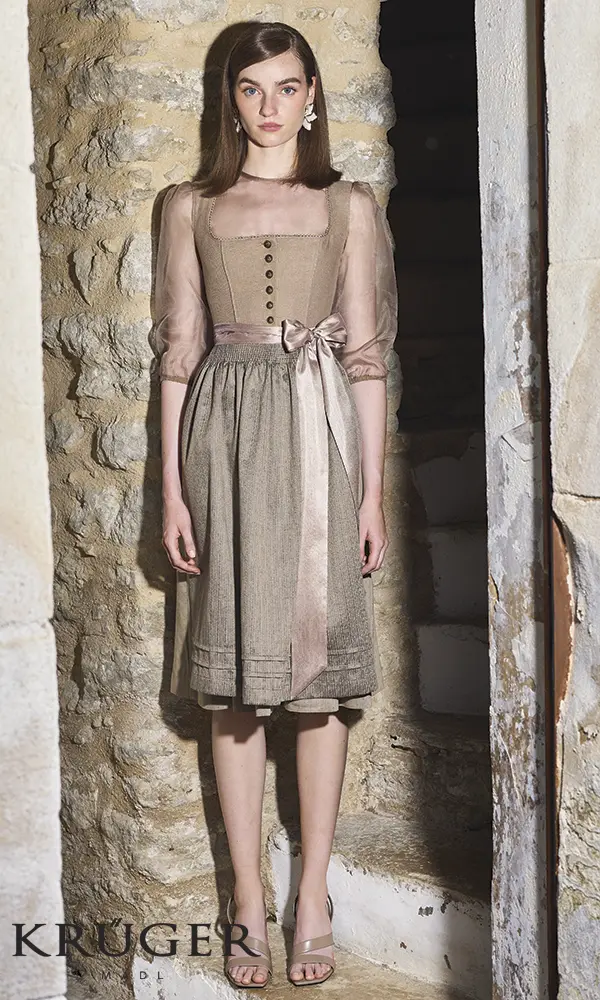 Krüger Madl, Dirndl braun Krüger Madl, Dirndl braun