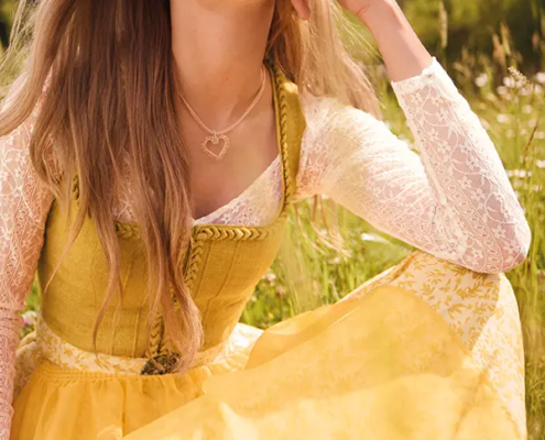 Spieth & Wensky, Dirndl Hala, Leinenoptik Spieth & Wensky, Dirndl Hala, Leinenoptik