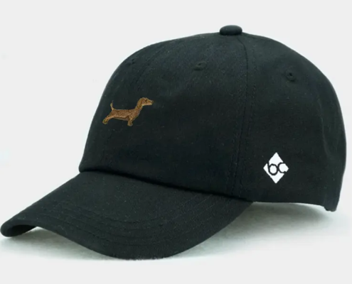 Bavarian Caps Dathat, Dackel, schwarz