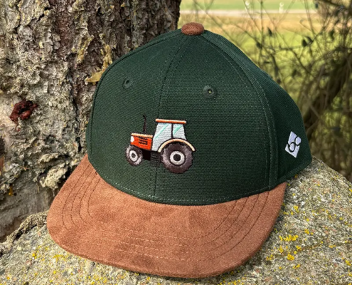 Bavarian Cap Traktor, dunkelgrün
