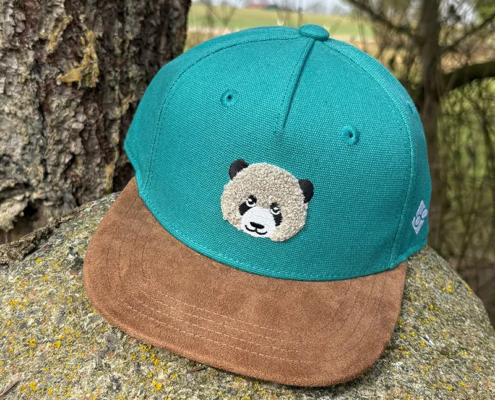 Bavarian Cap Waschbär, türkis