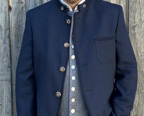 Herrenjanker dunkelblau