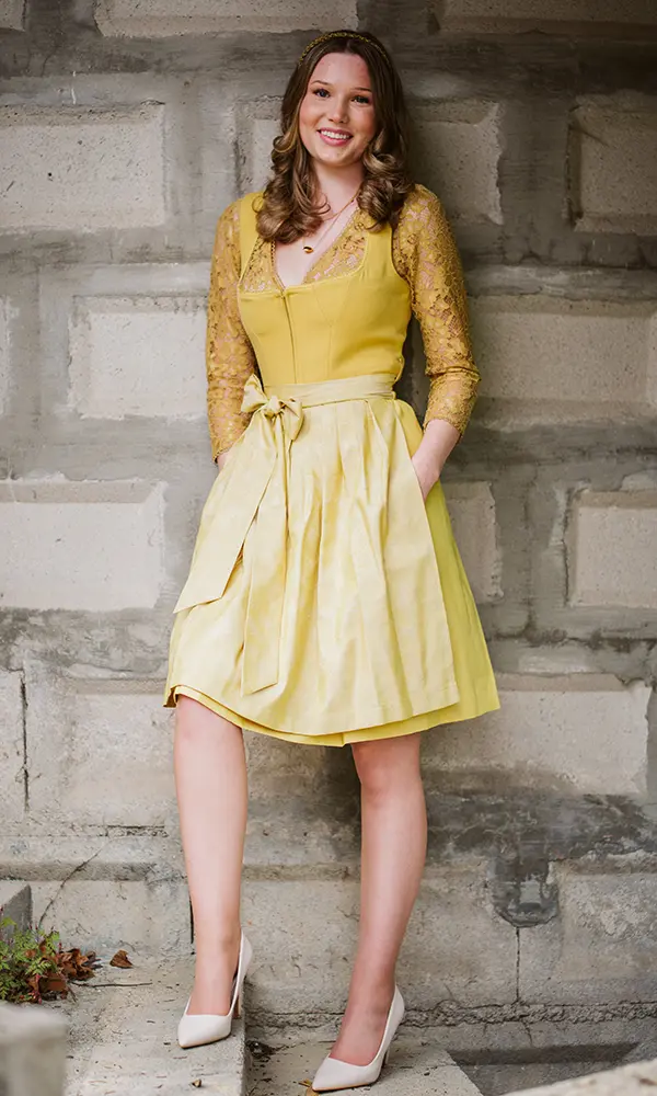 Dirndl gelb, Krüger Collection Dirndl gelb, Krüger Collection