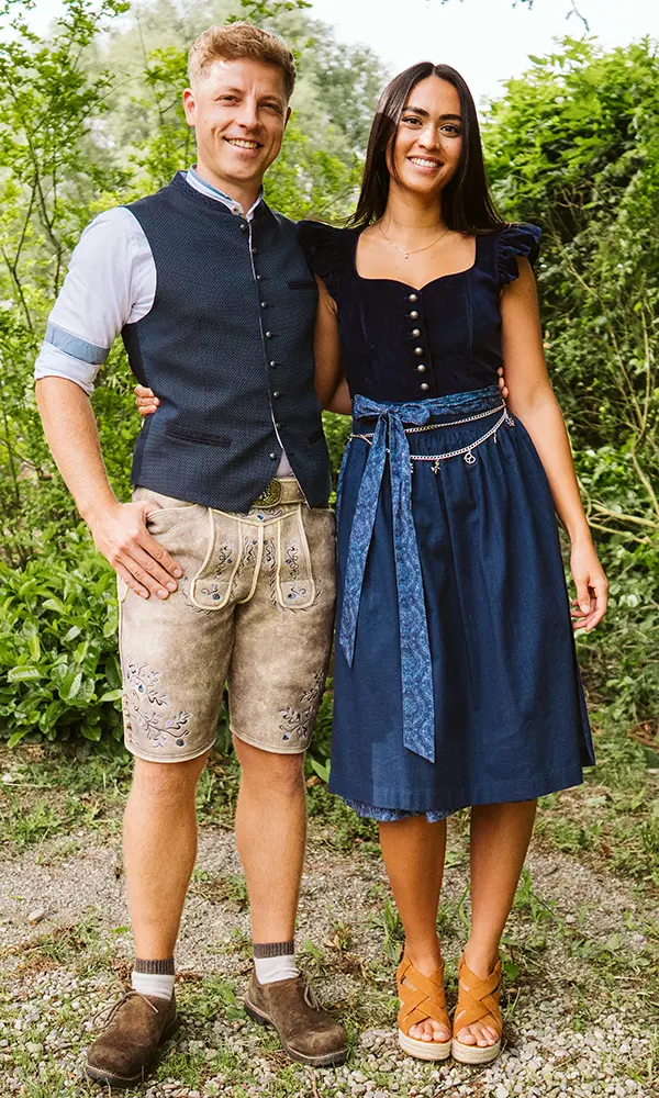 Dirndl dunkelblau, Deiser Dirndl dunkelblau, Deiser
