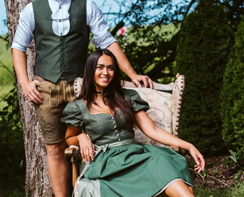 Dirndl grün, Sedlmeir Dirndl grün, Sedlmeir
