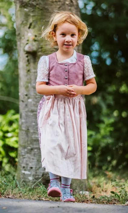 kinder Lea rosa Dirndl