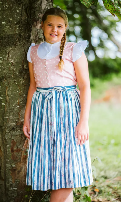 mädchen-dirndl-rosa-blau-weiß