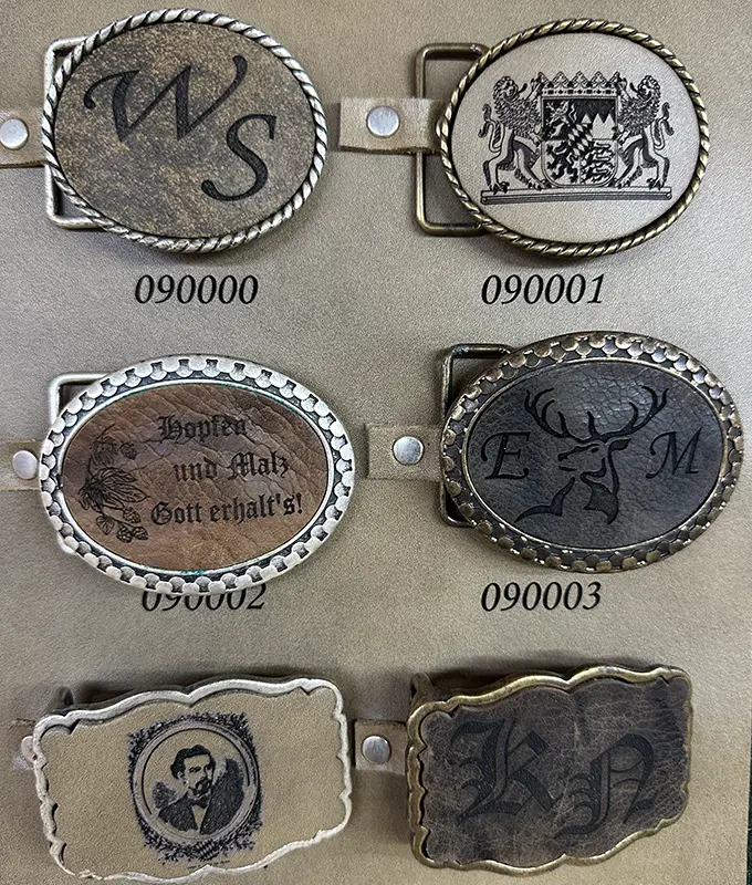 Gürtelschnallen Trachtengürtel